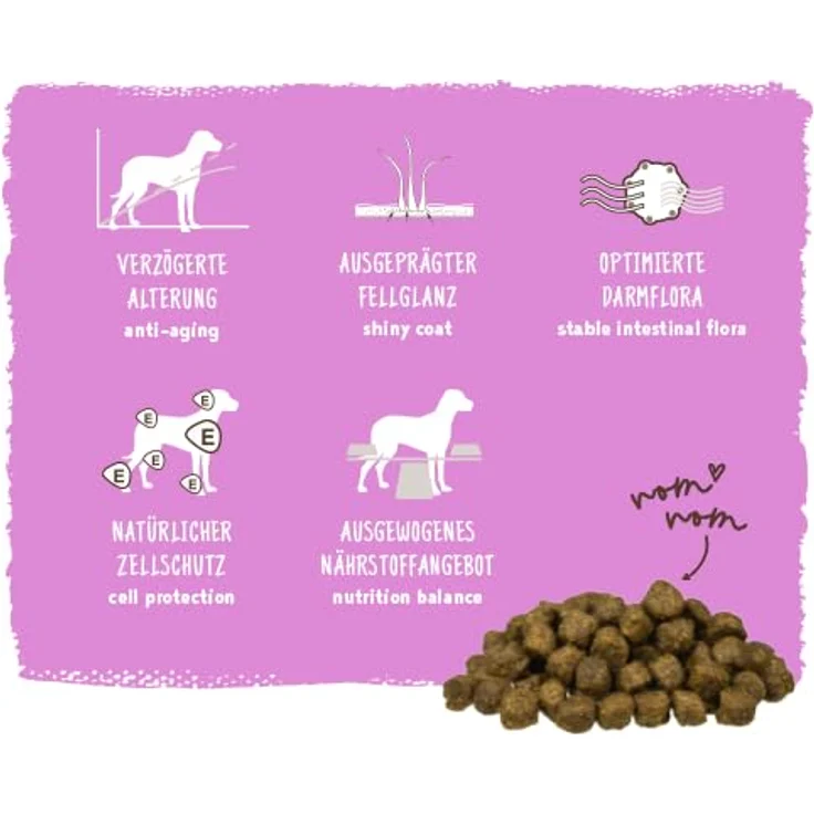 Bosch Mini Senior Geflügel, Hundefutter mit 25 % frischem Geflügel, glutenfrei, 2,5 kg – Bild 5