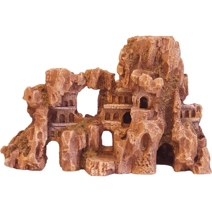 Nobby Aquariendeko Aqua Ornaments "FELSFORMATION", Polyresin Dekoration für Aquarien