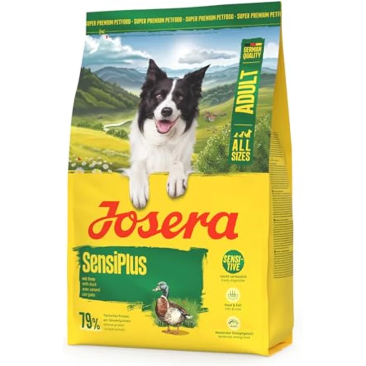 Josera Adult SensiPlus Duck, 3 kg Hundefutter für sensibele Hunde mit 70 g gratis Meat Chunks Rind – Bild 4