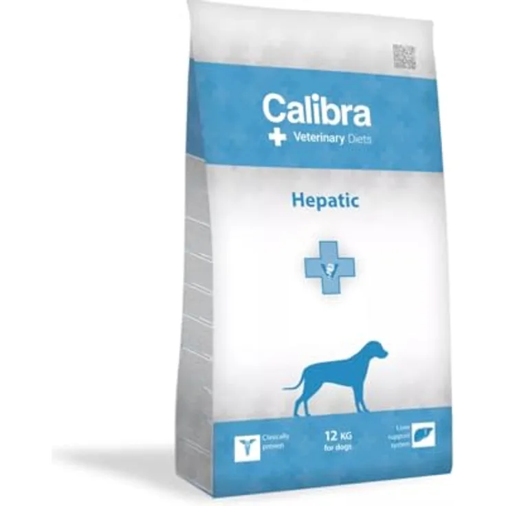 CALIBRA Vet Diet Dog HEPATIC, Hunde-Trockenfutter für Lebererkrankungen, 12 kg