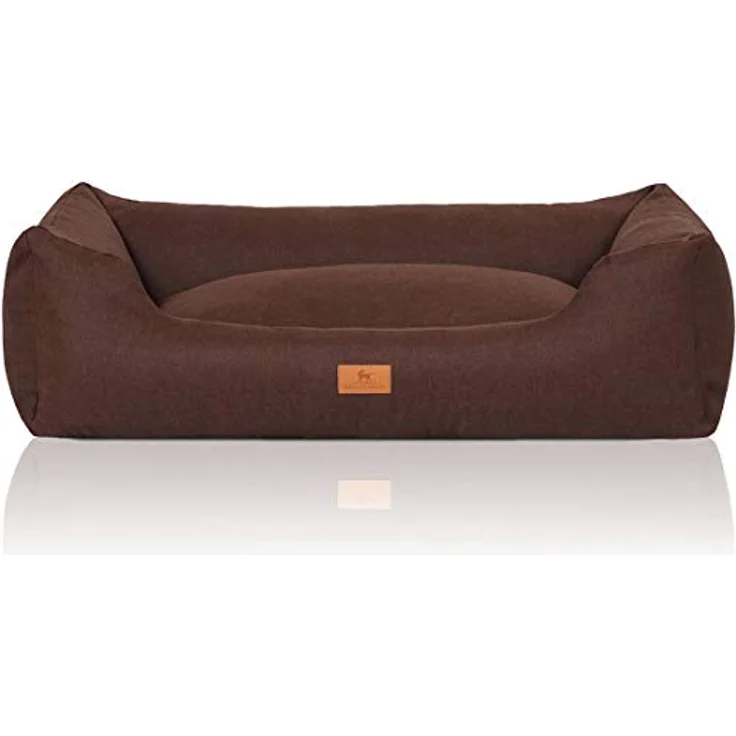 Knuffelwuff Hundebett Lotte Braun XL 105x75cm – Bild 3
