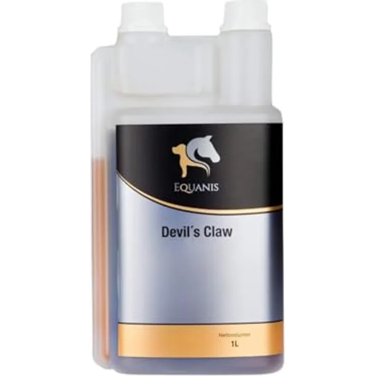 Equanis Devil´s Claw, Flüssige Teufelskralle für Pferde, 1 l, unterstützt Gelenkprobleme und entzündungshemmende Prozesse