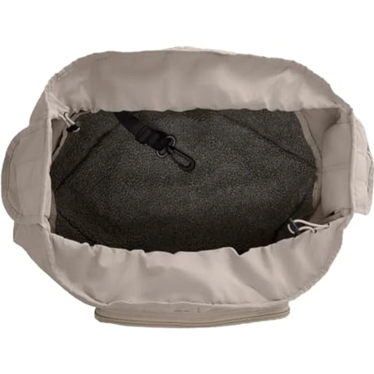 Hunter Tierbedarf Hunde-Tragebeutel Seoul 2-in-1 mit Liegefläche, greige, max. Belastbarkeit 4 kg, waschbar 30 °C, verstellbarer Tragriemen – Bild 3