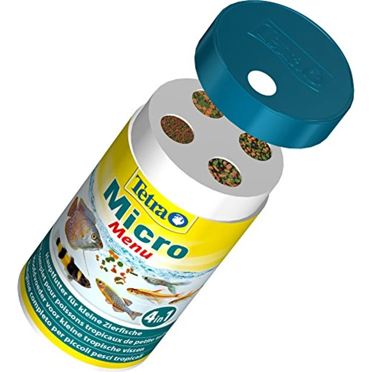 Tetra Micro Menü, Fischfutter 100ml mit hochwertigen Nährstoffen und ausgewogener Rezeptur für kleine Zierfische und Cichliden – Bild 7