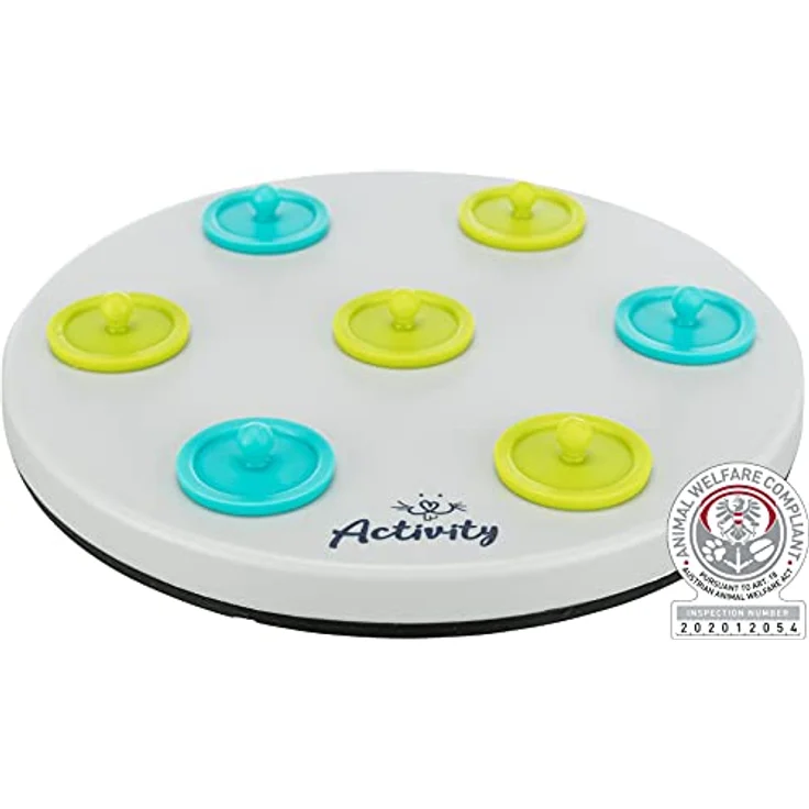 TRIXIE Tier-Beschäftigungsspielzeug Trixie Strategie-Spiel Snack Board für Kleintiere, schult Geschicklichkeit, Kunststoff, geeignet z.B. für Kaninchen – Bild 2