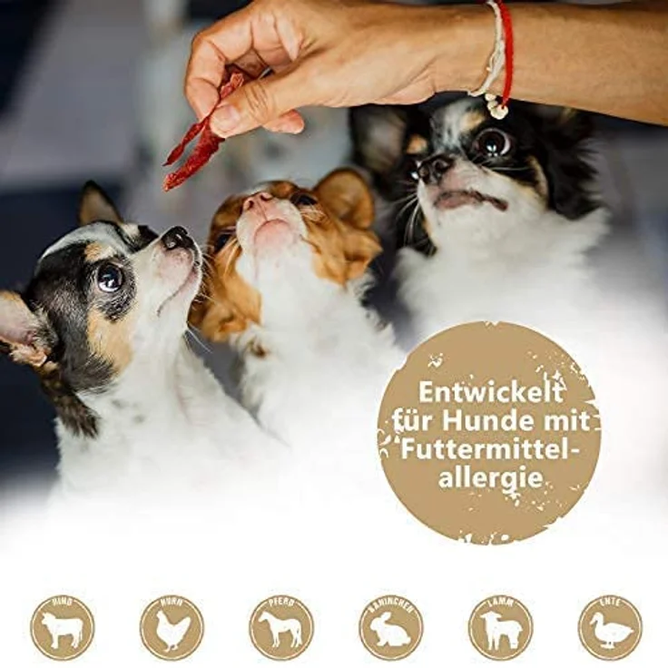 NATURAL SNACKIES Herzhafte Wasserbüffelwürfel 170g Premium Hundesnacks, ohne Getreide, Zucker, Farb- und Konservierungsstoffe, schonend luftgetrocknete Leckerli – Bild 3