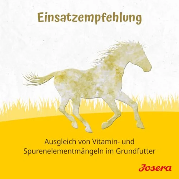 JOSERA Vitaleimer Pferd, 25 kg Mineralfuttermittel für alle Pferderassen, hohe Ausstattung an Kupfer, Zink und Selen, unterstützt Knochen & Gelenke – Bild 2