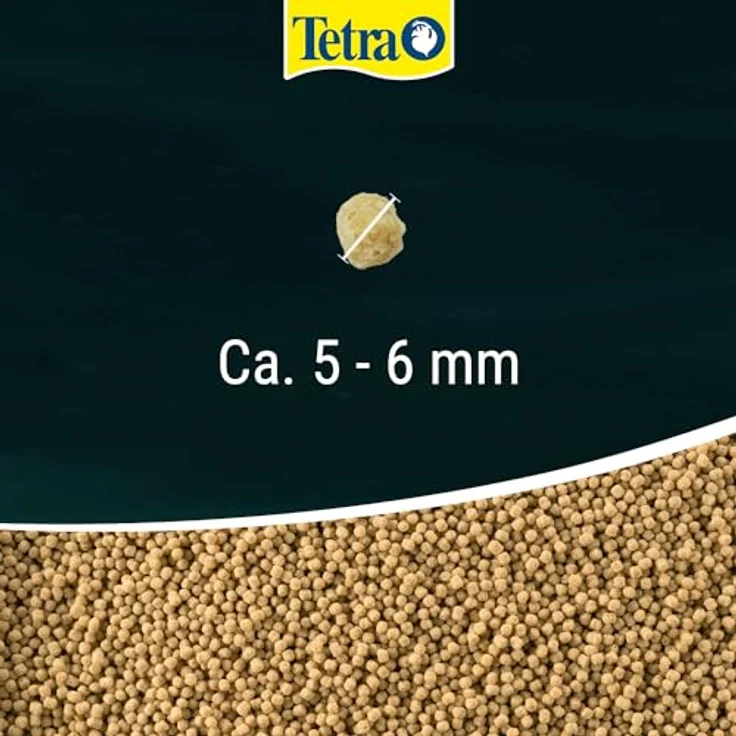 Tetra Pond Pellets, Fischfutter für alle Teichfische, 1 L Dose mit natürlichen Inhaltsstoffen für gesunde Fische und klares Wasser – Bild 2