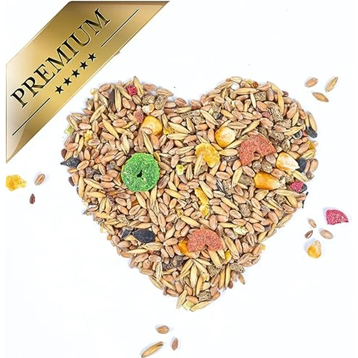 Lyra Pet® Kaninchenfutter 20 kg, Alleinfutter für ausgewachsene Kaninchen, Nährstoffreich und ausgewogen, artgerechter Energiespender mit Kohlenhydraten & Vitaminen – Bild 5