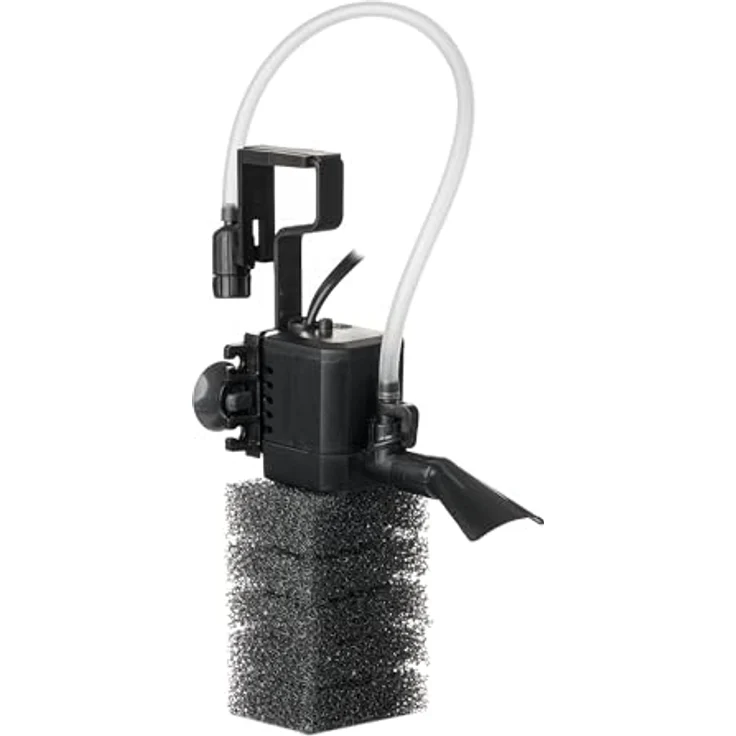 Aquael PAT mini, Innenfilter für Aquarien bis 120L, 400 L/h Durchfluss, 4W Energieverbrauch, mit Leistungsregler und Belüftungsrohr – Bild 2
