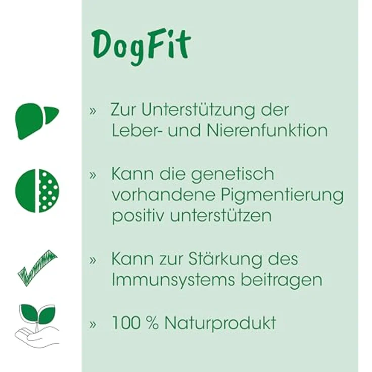 cdVet DogFit, flüssiges Ergänzungsfuttermittel zur Unterstützung der Leber- und Nierenfunktion, 500 ml mit Holunderbeer- und Rote Betesaft – Bild 2