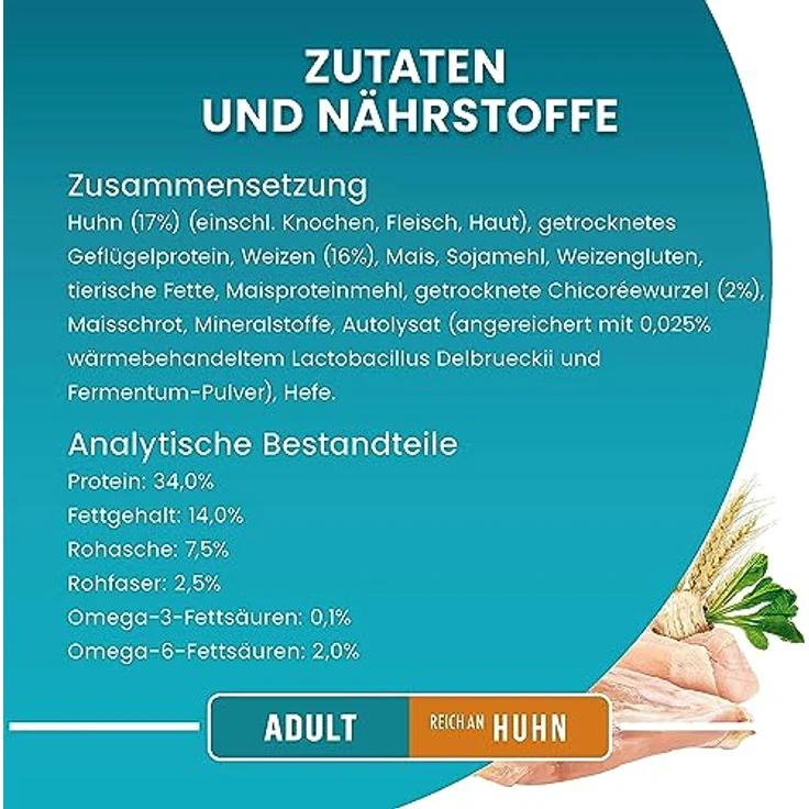 Purina ONE Bifensis Adult Katzenfutter, Huhn und Vollkorngetreide, 1,4 kg, Unterstützung der Abwehrkräfte und Zahnsteinreduzierung – Bild 4