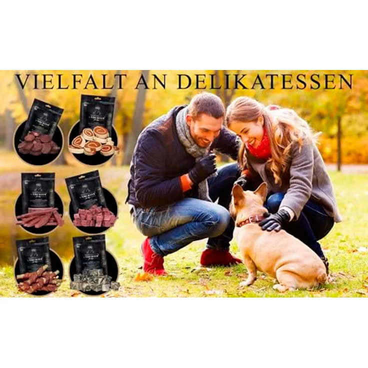 NATURAL SNACKIES Premium Snacks für Hunde, Feine Wasserbüffelstreifen, ohne Getreide, Zucker und künstliche Zusätze, schonend luftgetrocknet, 170g – Bild 4