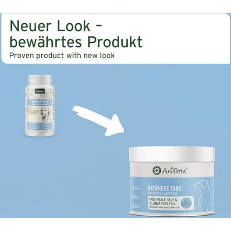 AniForte Bierhefe Tabs, 500 Stück (260g) - Hochwertige Hunderation mit natürlicher Pflanzenpower für gesundes Fell und Haut – Bild 7