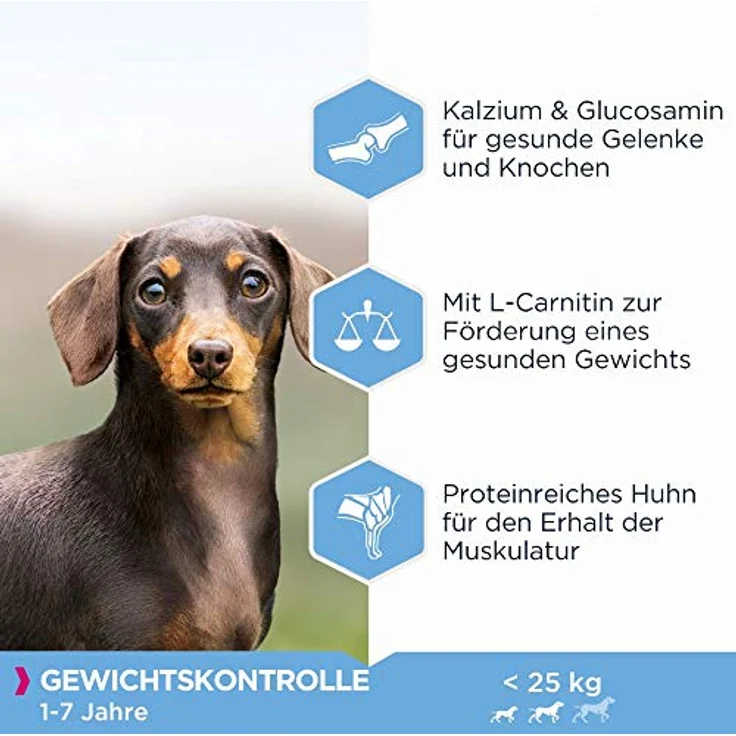 Eukanuba Daily Care Weight Control, fettarmes Hundefutter für kleine & mittelgroße Rassen, zur Gewichtskontrolle oder Diät, 2,3 kg – Bild 4