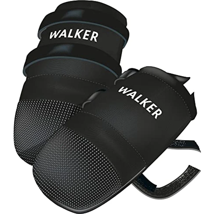 Trixie Pfotenschutz Walker Care, 2 Stück schwarz XXL schwarz – Bild 2