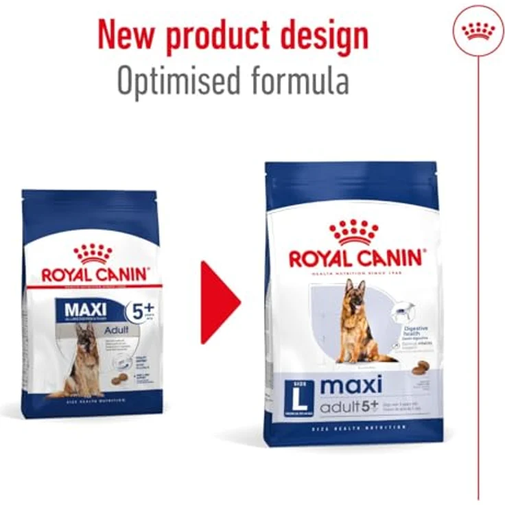 Royal Canin MAXI Adult 5+, Trockenfutter für ältere große Hunde (26-44kg), 4kg – Bild 2