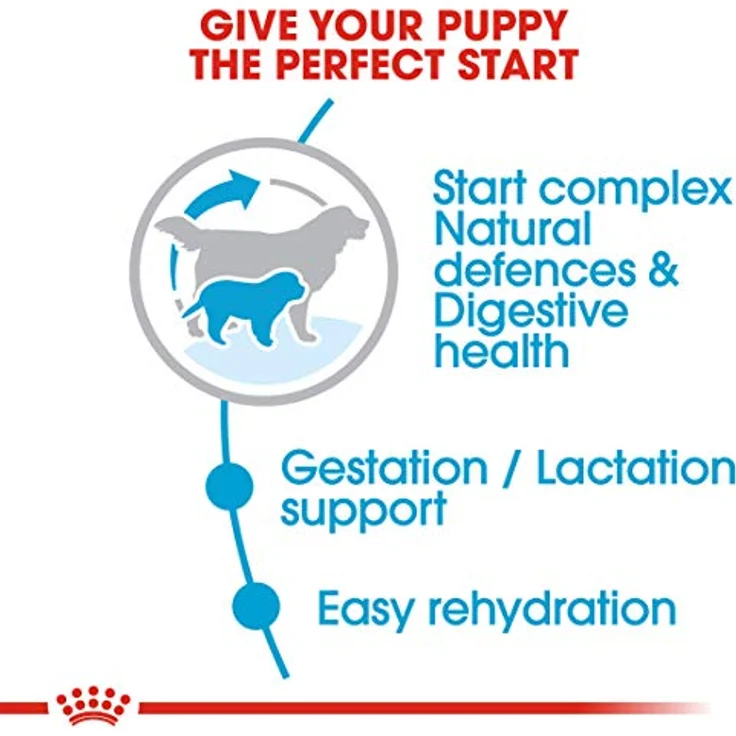 Royal Canin Hundefutter Giant Starter, Trockenfutter mit Start-Komplex für sichere Verdauung, 15 kg – Bild 4