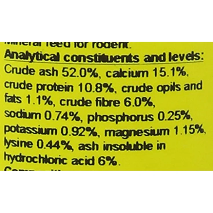 cdVet MicroMineral Nager 60 g, Mineralstoff-Ergänzung für Kleintiere zur natürlichen Mikronährstoffversorgung – Bild 5