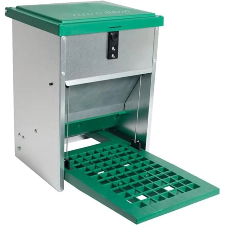 Olba Napf Feedomatic Futterautomat - Huhn - Automatisch - 5kg - UV-beständig - Stabil - 27,5x23x39,5 cm – Bild 2