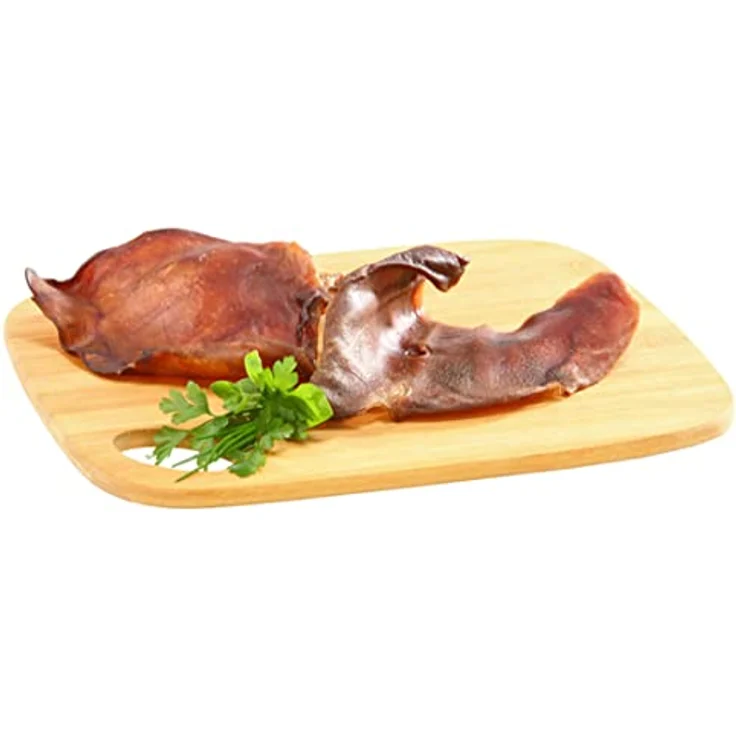 Dehner Best Nature Hundesnack, Kausnack 100 % natürlich, Schweineohren, 8 x 2 Stück (720 g), ohne künstliche Zusatzstoffe, artgerechte Tierhaltung – Bild 3