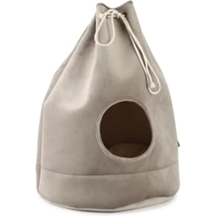 Designed by Lotte Vilar, Katzenbett + Hundebett im Beutel-Design, waschbares Kissen bei 30°C – Bild 1