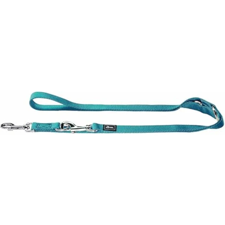 Hunter Hunde-Leine verstellbar Nylon petrol 15-200 – Bild 2
