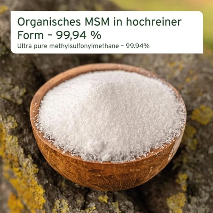 AniForte MSM Pulver 1,5 kg, Organisches Futter zur Gelenkunterstützung für Pferde – Bild 2