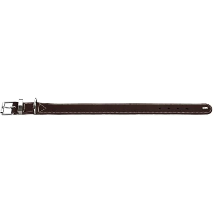 Hunter Hunde-Halsband Aalborg Special dunkelbraun XS – Bild 5