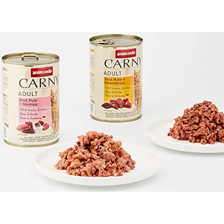 Animonda Carny Nassfutter Katze Adult, Mixpaket Fleischauswahl 12x400 g, ohne Zucker und Konservierungsstoffe, für Katzen von 1-6 Jahren – Bild 12