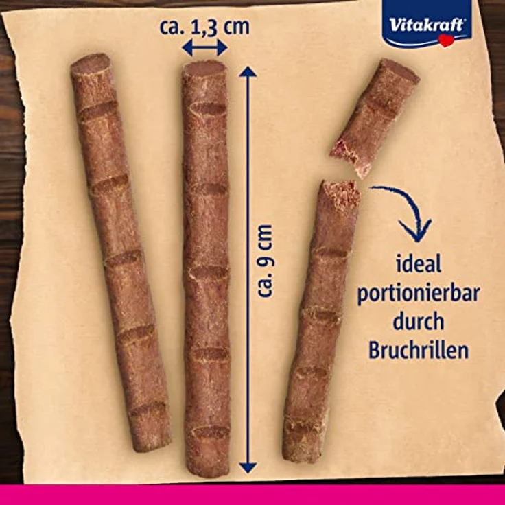 Vitakraft Cat Stick Classic, Katzensnack mit Truthahn und Lamm, 95% Fleisch, ohne Zucker und Getreide, Vorratsgröße (20x 3 Stück) – Bild 5