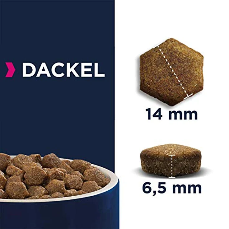 Eukanuba Breed Specific Dackel Trockenfutter, Premium Hundefutter mit Huhn, Glucosamin & Chondroitin, 2,5 kg – Bild 3