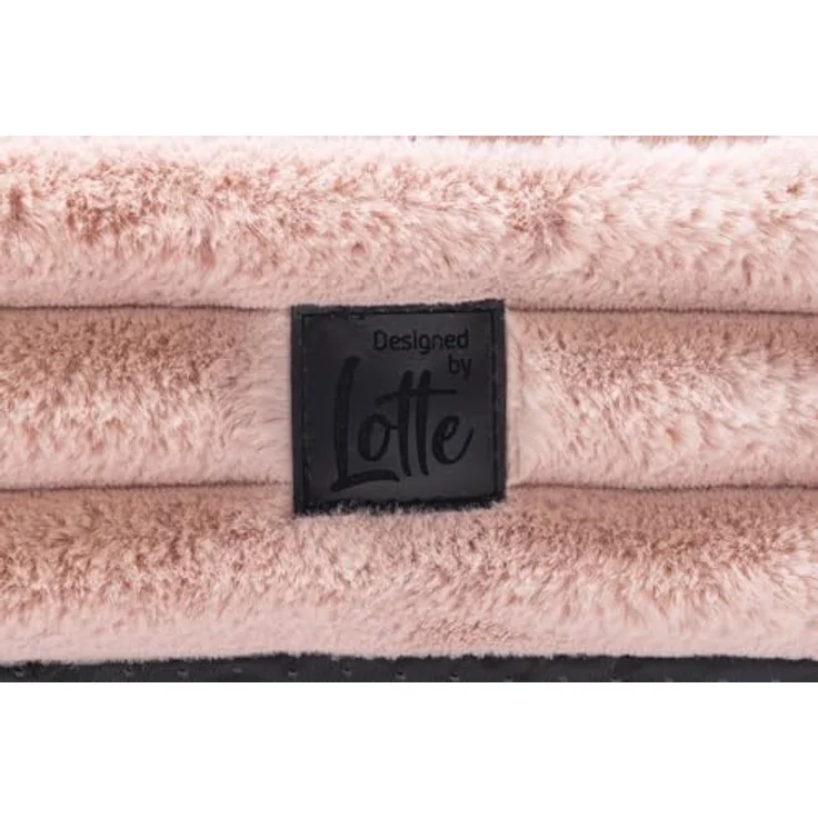 Designed By Lotte Hundekissen Reza rosa, mit recyceltem Innenbezug und rutschfester Unterseite – Bild 6