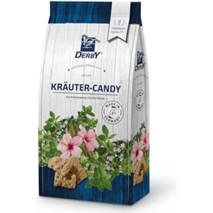 Derby Kräuter-Candy, 3 kg, mit Thymian und Huflattich, zuckerfrei und gut verdaulich