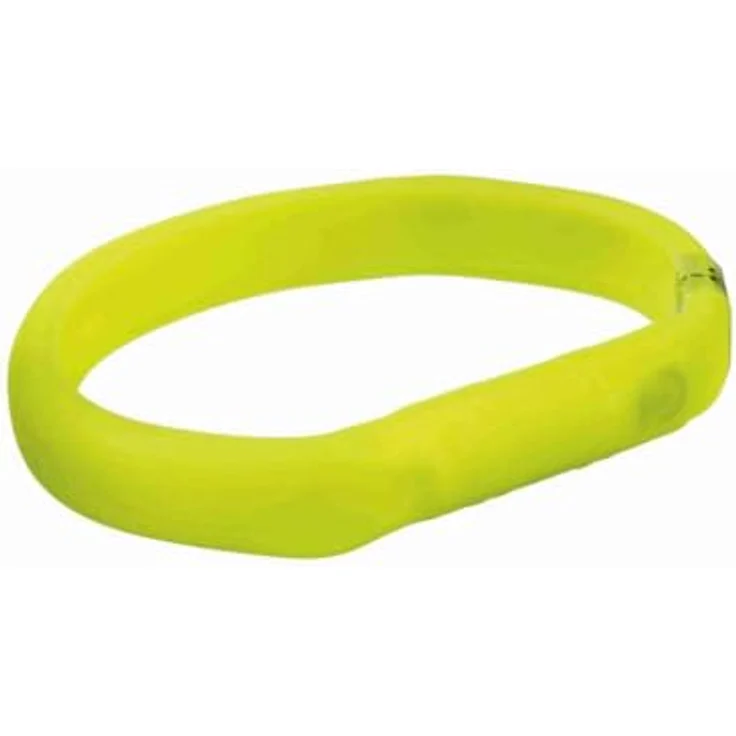 Trixie Flash Leuchtband USB grün M-L: 50 cm/18 mm – Bild 2