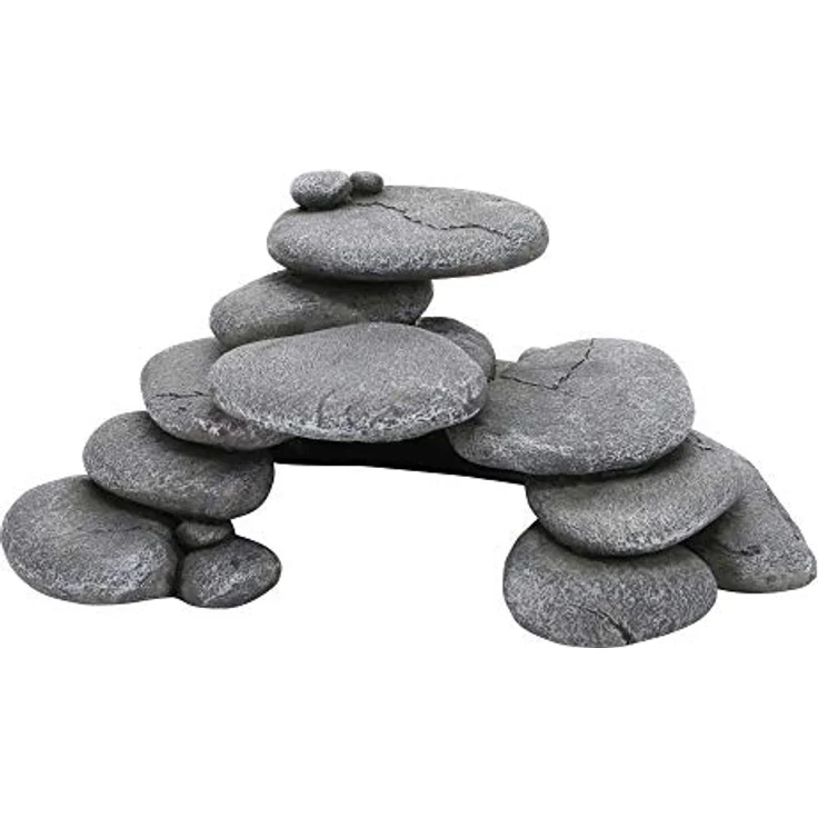 Hobby 41739 Pebbles Cave 1, Aquarien-Dekoration mit naturnahem Aussehen und Versteckmöglichkeiten – Bild 1