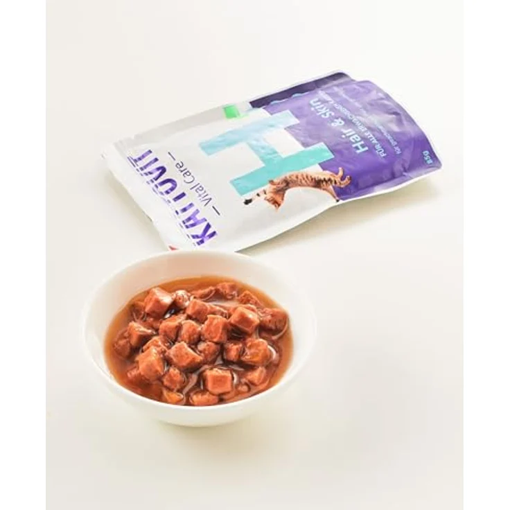 KATTOVIT Vital Care Wellnessbox, Katzen-Nassfutter im Frischebeutel mit Gesundheitsplus, Alleinfuttermittel für ausgewachsene Katzen, 25 x 85 g – Bild 4