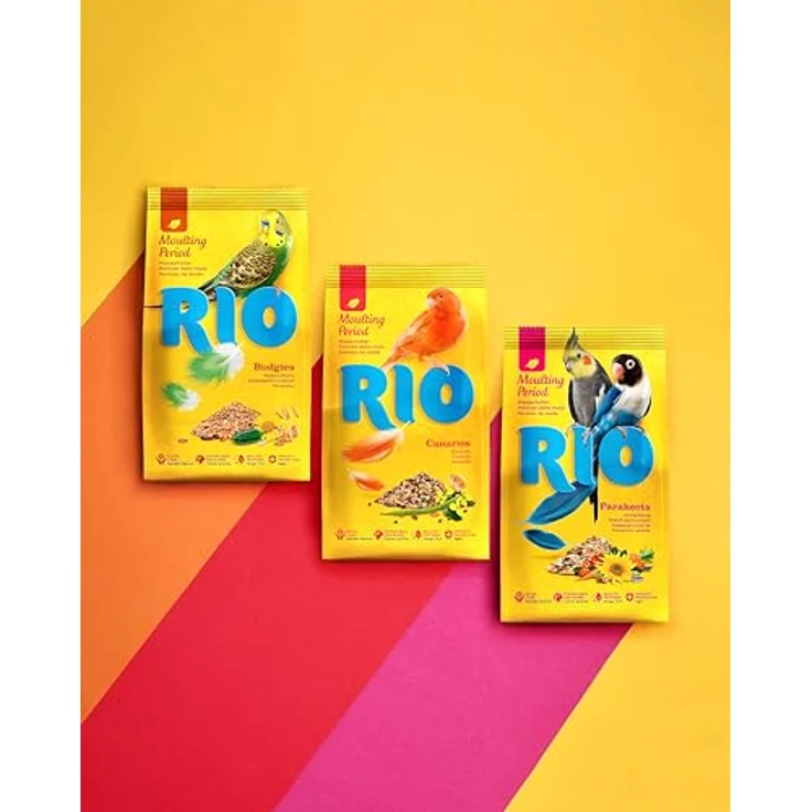 RIO Alleinfutter für Wellensittiche, 1 kg - Eiweiß- und fettreiche Mischung zur Unterstützung während der Mauser, ausgewogene Getreidesorten – Bild 5