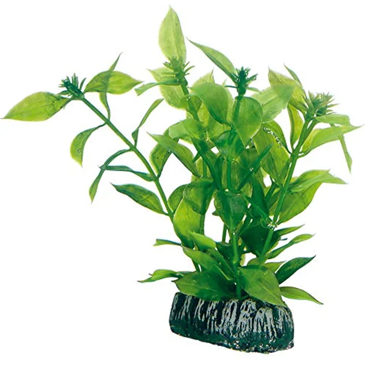 HOBBY Aquariendeko Plantasy Set, 4 Pflanzen-Set mit 6 künstlichen Aquarienpflanzen, naturgetreu, für Barsch- und Kaltwasseraquarien – Bild 6