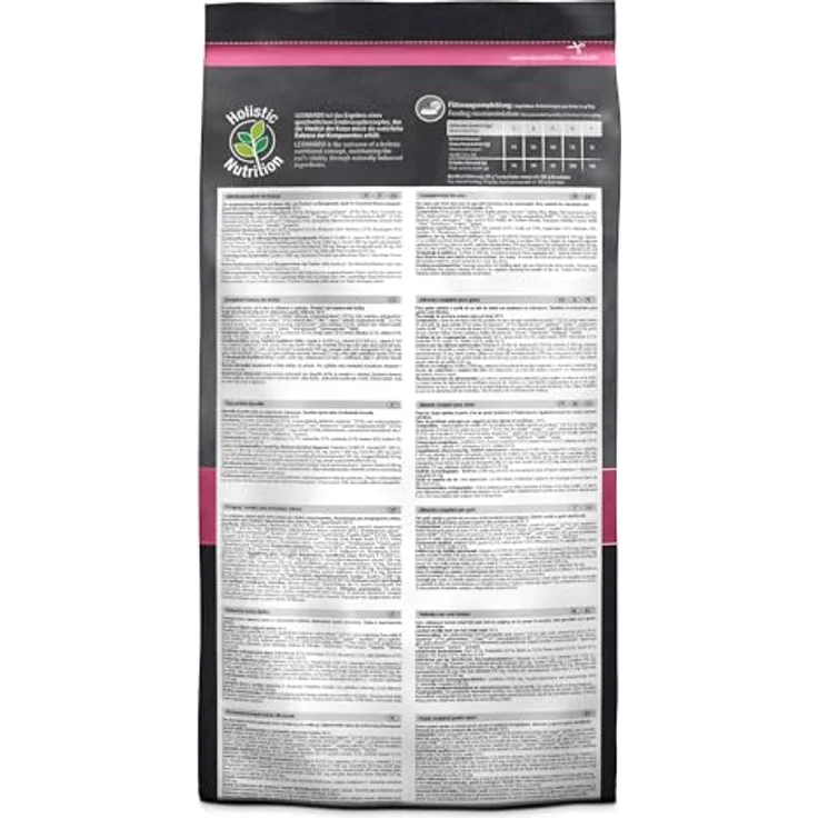 LEONARDO Adult Light & Sterilised, kalorienreduziertes Katzen-Trockenfutter mit 30% frischem Geflügel, 1,8kg, Made in Germany – Bild 2