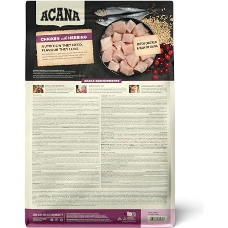ACANA Cat First Feast, Katzen-Trockenfutter für Kitten mit Huhn und Hering, 1,8kg – Bild 5