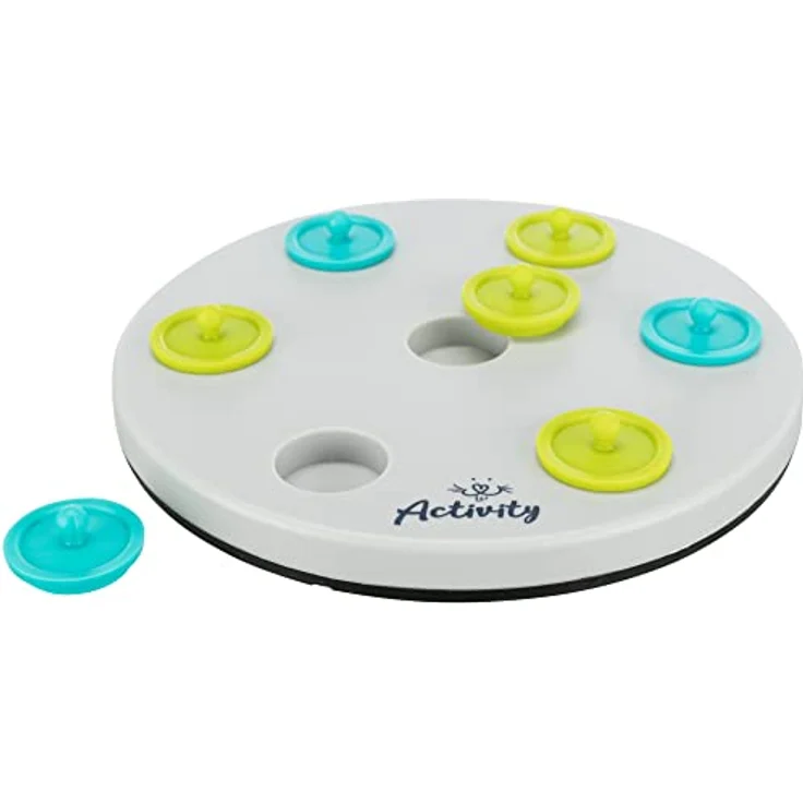 TRIXIE Tier-Beschäftigungsspielzeug Trixie Strategie-Spiel Snack Board für Kleintiere, schult Geschicklichkeit, Kunststoff, geeignet z.B. für Kaninchen – Bild 8