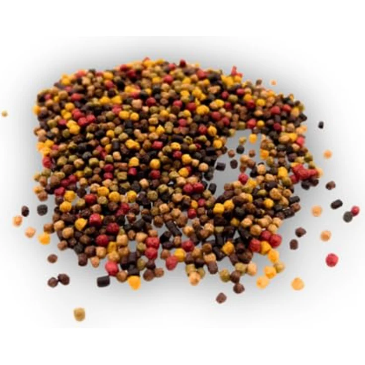 Warnick's Koifutter 5-Sorten-Mix mit Spirulina, 10 L, 3 mm - schwimmfähiges Fischfutter für Koi & Zierfische, gut verdaulich, ganzjährig einsetzbar – Bild 4