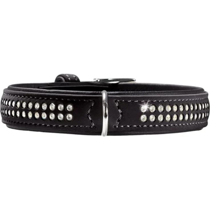 Hunter Hunde-Halsband Softie Deluxe schwarz S – Bild 2
