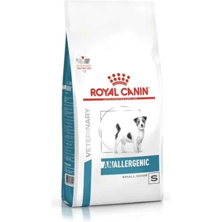 Royal Canin Veterinary Anallergenic Small Dogs, 1,5 kg, Diät-Alleinfuttermittel zur Unterstützung bei Nährstoffintoleranzen für kleine Hunde