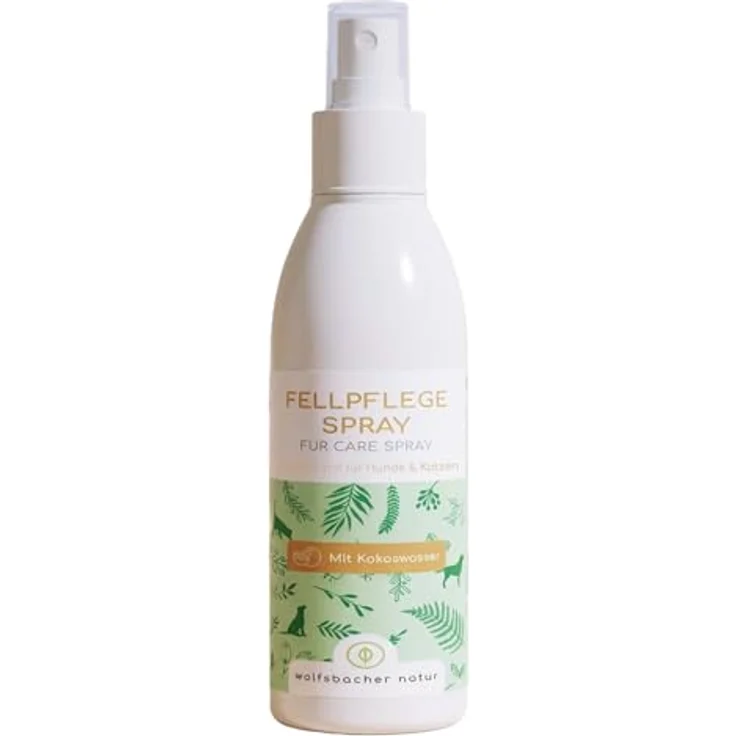 Wolfsbacher Entfilzungsspray für Hunde & Katzen, Natürliche Kämmhilfe mit Kokosduft, 200ml – Bild 1