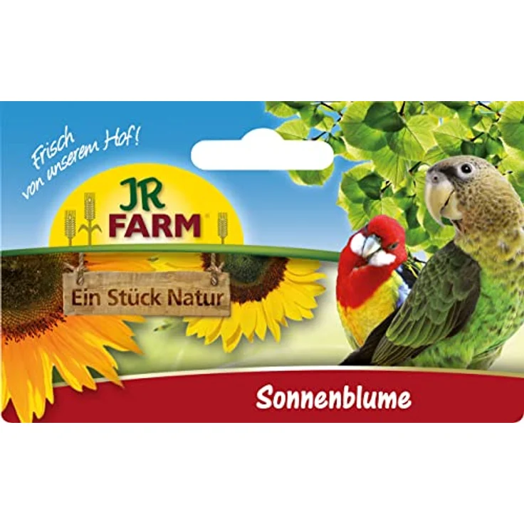 JR FARM Birds Sonnenblume, 30 g Vogelfutter mit sonnengereiften Sonnenblumenkernen, gentechnikfrei und mit vielen Vitaminen – Bild 2