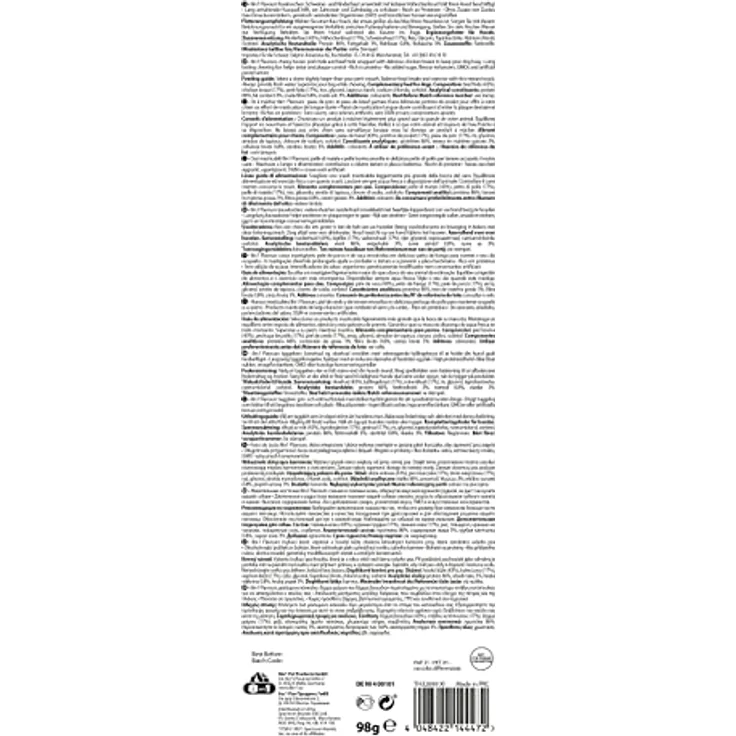 8in1 Triple Flavour Knochen XS, Hundesnacks mit Hähnchenfilet, Schweine- und Rinderhaut, 7 Stück, fettarm und ohne Zusatzstoffe – Bild 2