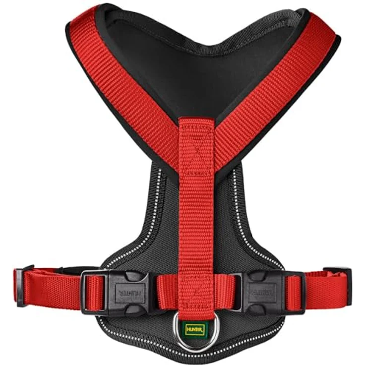 Hunter Hunde-Geschirr Neopren braun-karamell XS – Bild 3