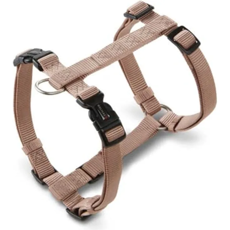 Wolters Professional Geschirr XL 75-100 cm x 2,5 cm champagner, Halsband + Leine für optimalen Tragekomfort beim Spazierengehen mit dem Hund
